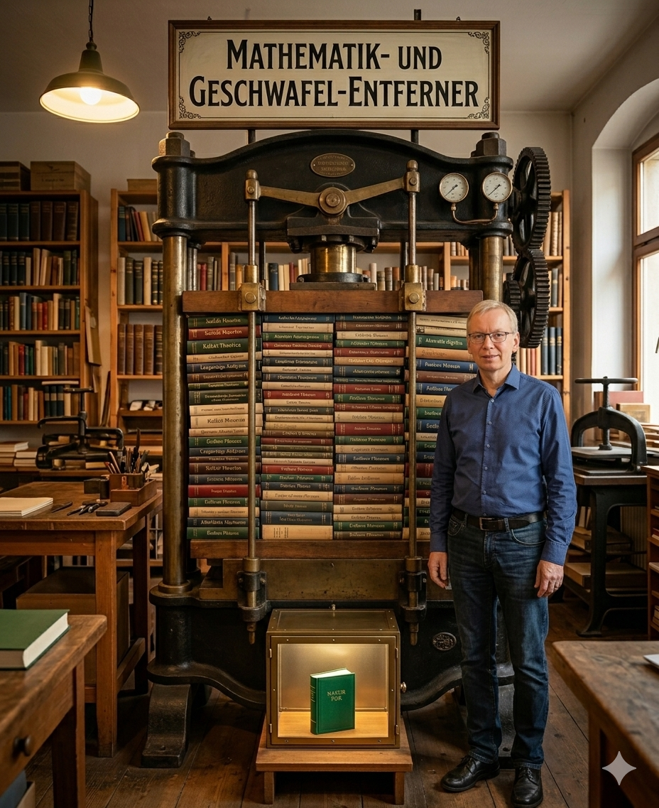 Der Autor vor dem Mathematik- und Geschwafel-Entferner