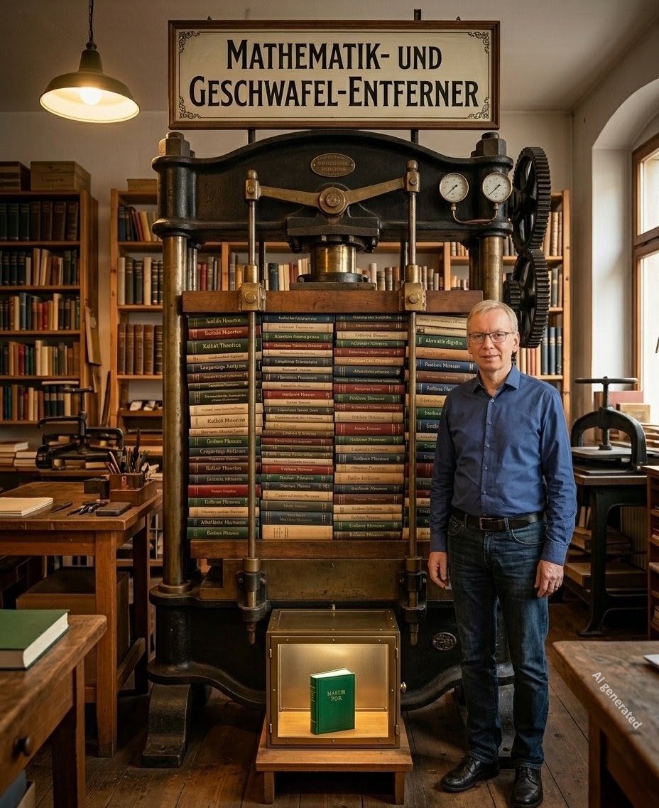 Der Autor vor dem Mathematik- und Geschwafel-Entferner